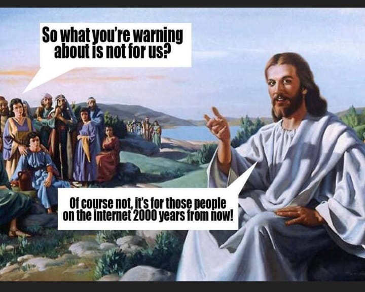 https://nobinger.com/images/Jesus Projects His Return 2,000 Years Into the Future